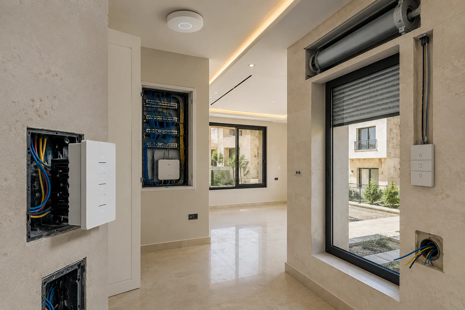 تكلفة تحويل المنزل إلى Smart Home في الأردن: ماذا تحتاج أثناء البناء وما الذي يمكن تركيبه بدون تكسير؟
